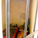 A prison cell at the National Security prison in Nyala, Sudan