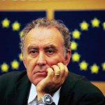 Michele Santoro quando era deputato europeo