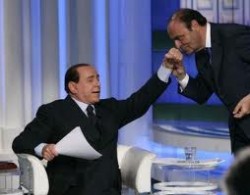 Berlusconi e Vespa