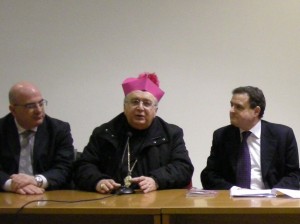 Siddi, mons. Morosini e Parisi