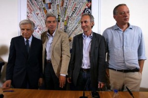 Presentazione del nuovo giornale "Il Fatto Quotidiano"