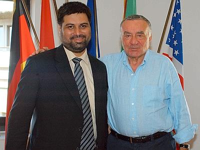 Salim Shazad e Giuseppe Marra