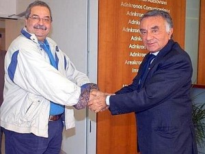 Hamed Haroon con Pippo Marra