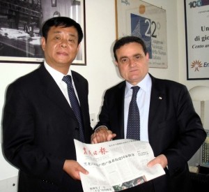 Sikun Du e Franco Siddi