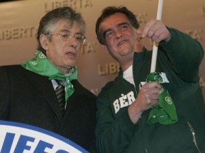 Umberto Bossi e Roberto Calderoli
