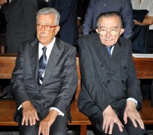 Arnaldo Forlani e Giulio Andreotti