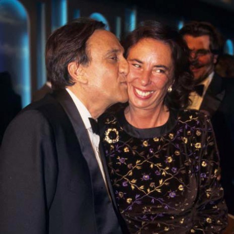 Emilio Fede e la moglie Diana De Feo