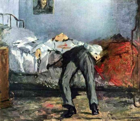 “Il suicidio” di Edouard Manet