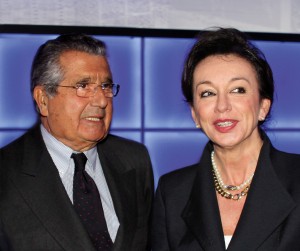 Carlo De Benedetti e Monica Mondardini