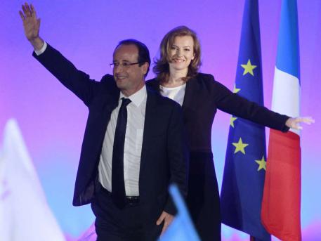 Valérie Trierweiler e François Hollande