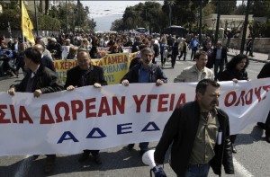 Sciopero media in Grecia