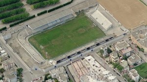 Lo Stadio “Franco Fanuzzi” di Brindisi