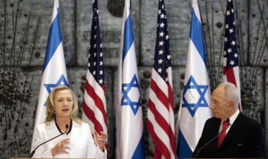 Hillary Clinton a Gerusalemme