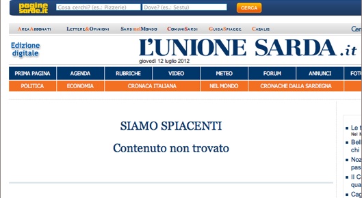 Unione Sarda Di Pietro