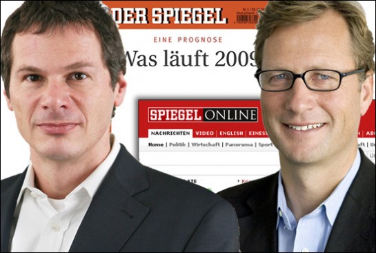 Georg Mascolo e Mathias Müller von Blumencron