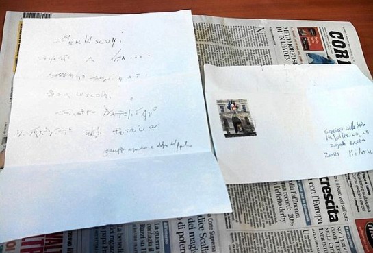 Polvere sospetta al Corriere
