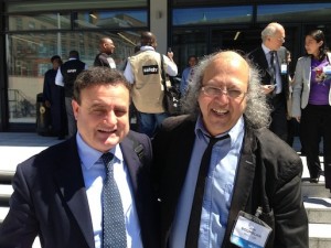 Franco Siddi e Jim Boumelha
