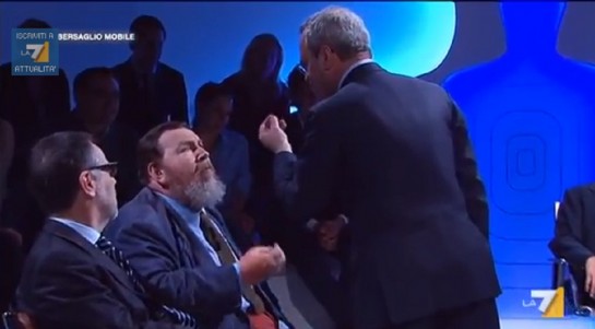 Enrico Mentana e Giuliano Ferrara