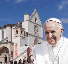 Papa Francesco ad Assisi