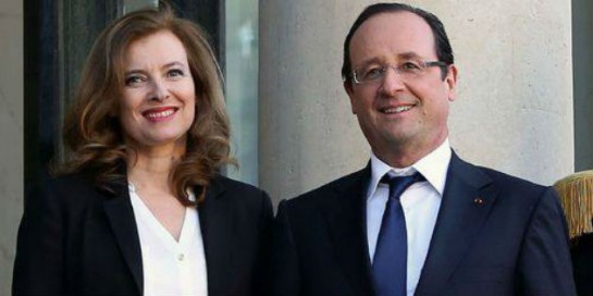 Francois Hollande e Valerie Trierweiler